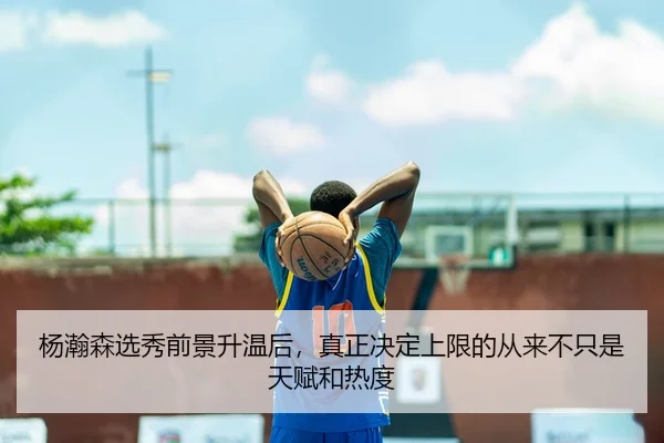 杨瀚森选秀前景升温后，真正决定上限的从来不只是天赋和热度